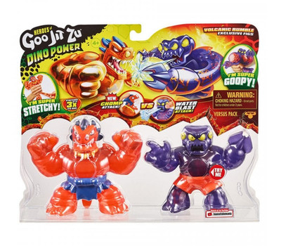 Goo Jit Zu S3 Series 3 Chomp Attack Water Blast Volcano Rumble Rare Collectab