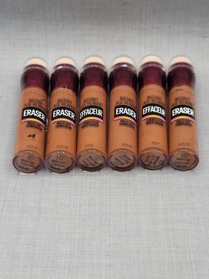 6 PACK Maybelline Instant Age Rewind Eraser Concealer 147 Mahogany - NO PACKAGE