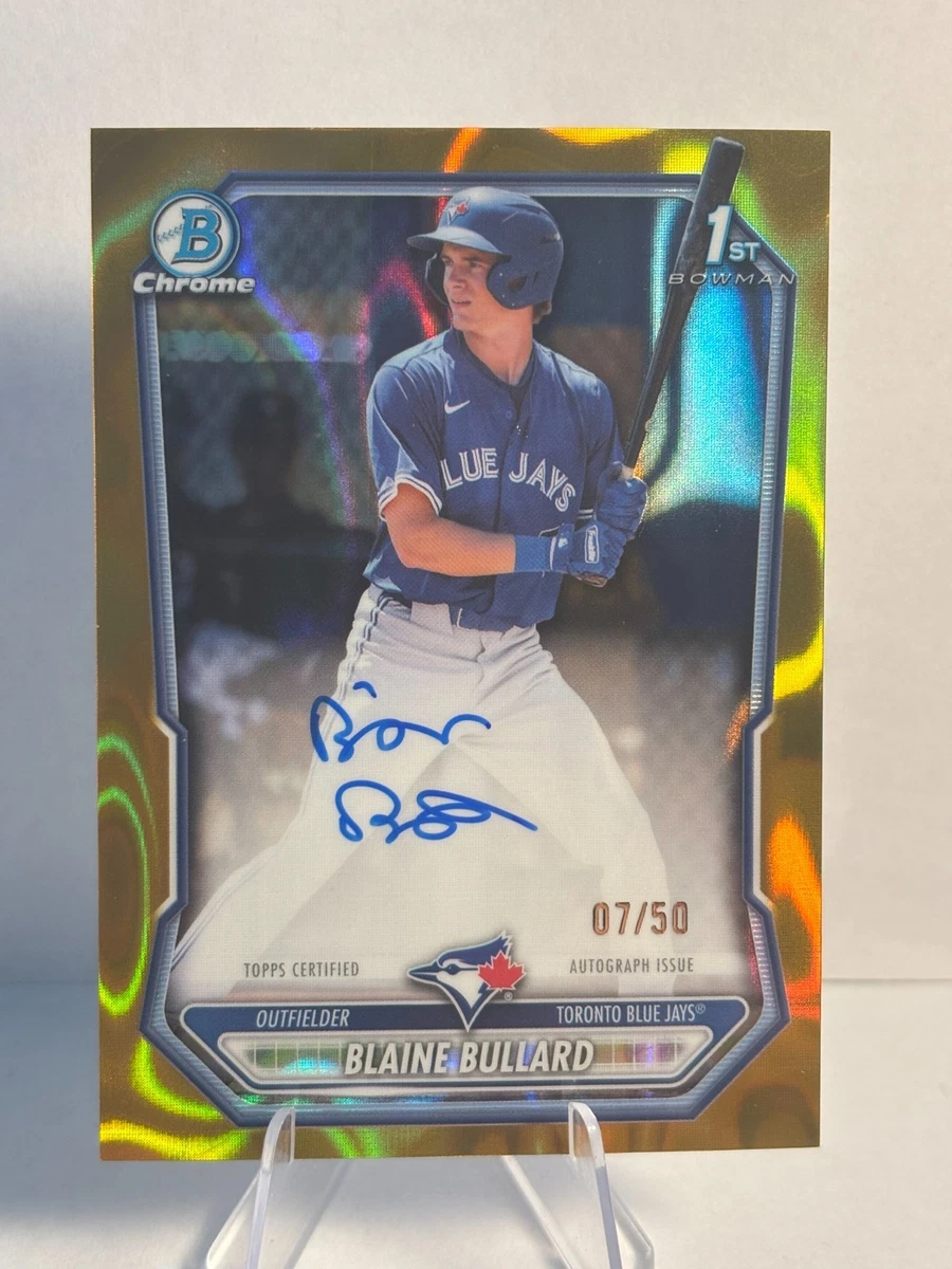 Bowman Toronto Blue Jays Baseball Autographed Sports Trading Cards