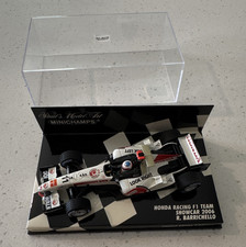 Paul's Model Art Minichamps 1:43 Honda Racing F1 R. Barrichello 2006 Case LE