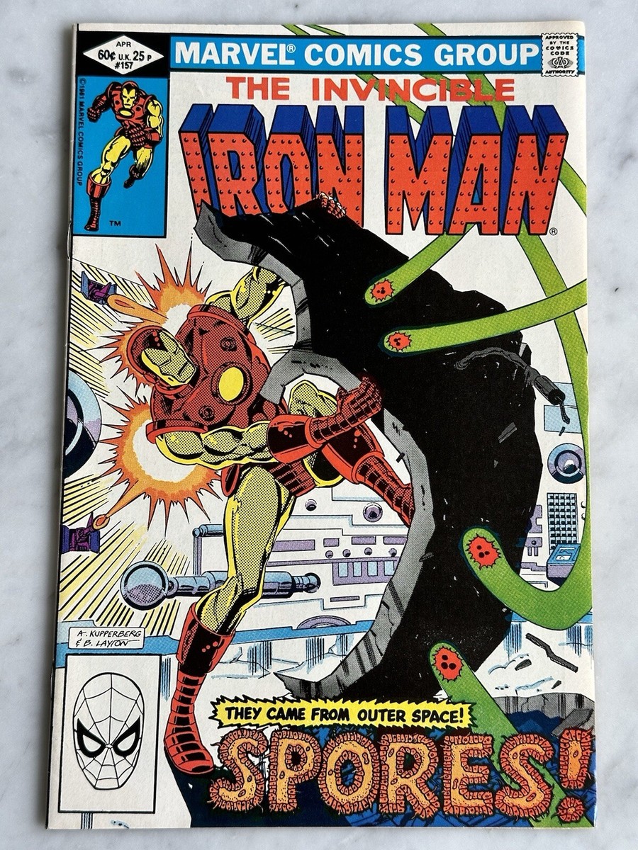 Iron Man #157 VF/NM 9.0 - Buy 3 for FREE Shipping! (Marvel, 1982