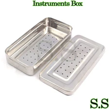 Instruments BOX Perforated Stainless Steel 25x12x5 cm Surgical Instruments