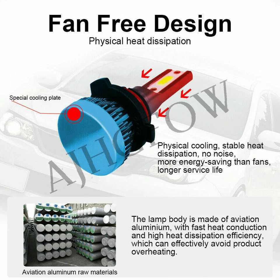 Para Aston Martin V8 Vantage 2006-2017 Faro LED H11+H11 Combo Spuer Brillante 4 Foto 4 de 4