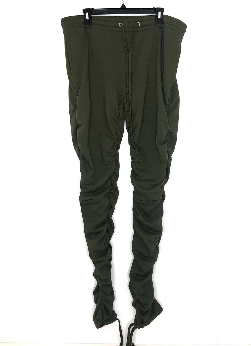 Eptm Stacked Sweatpants Mens 2XL Olive Green | eBay
