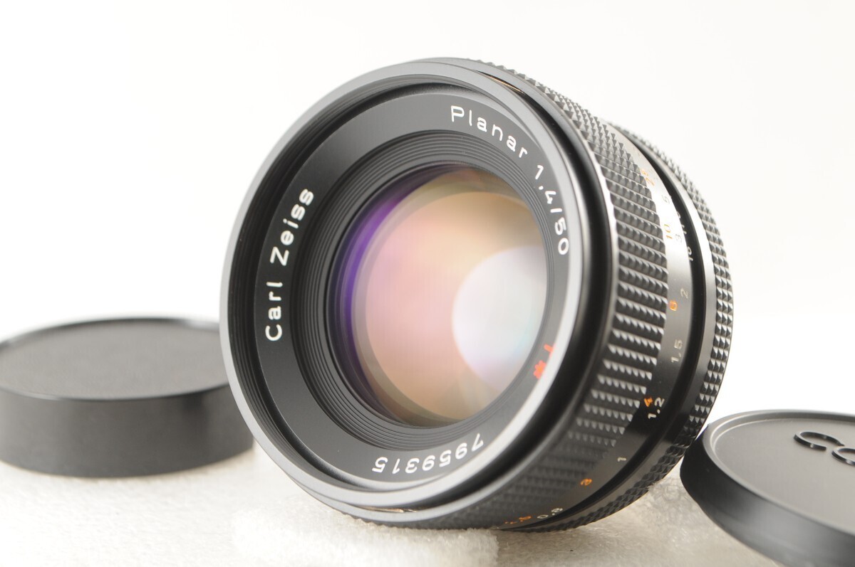 美品　CONTAX Carl Zeiss Planar 50mm F1.4 Mint] CONTAX Carl Zeiss Planar 50mm F1.4 T* MMJ C/Y Mount MF