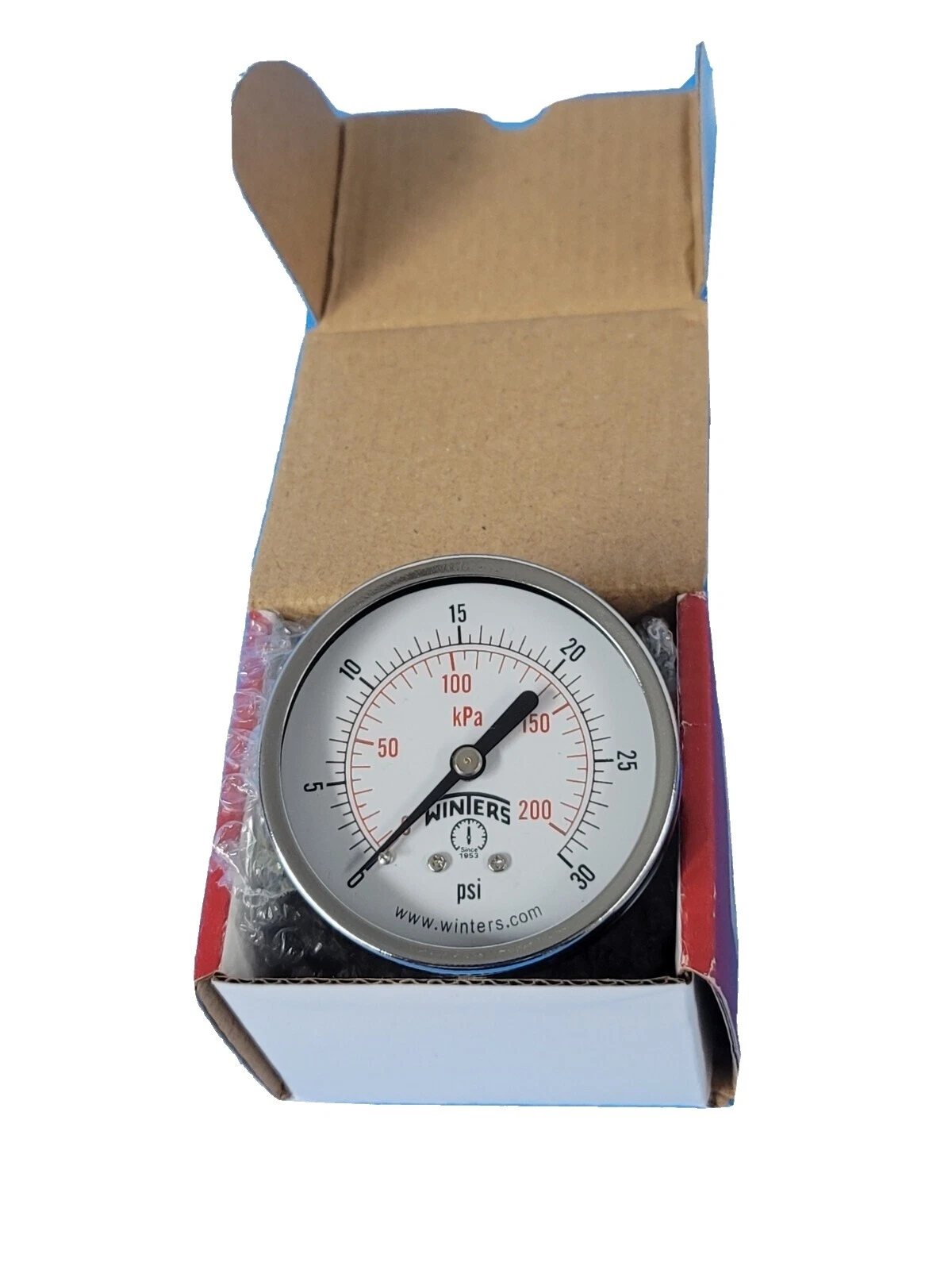 2.5 in (63 mm) Face Diameter Air Pressure Gauges