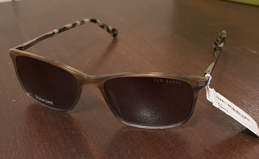 Ted Baker London Polarized Rectangle Sunglasses TMS 188 NWT