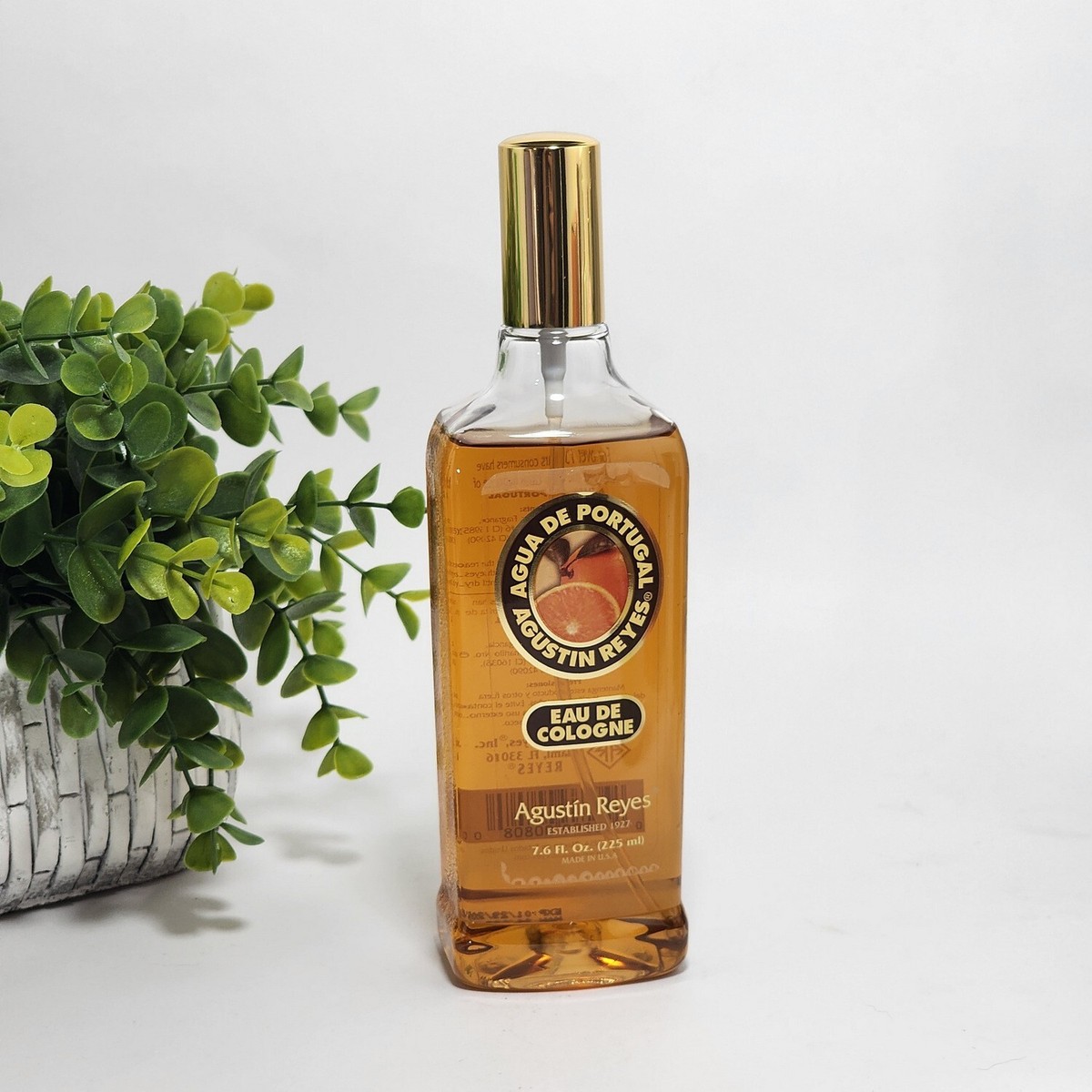 Agua De Portugal Eau de Cologne Spray by Agustin Reyes 7.6 fl oz