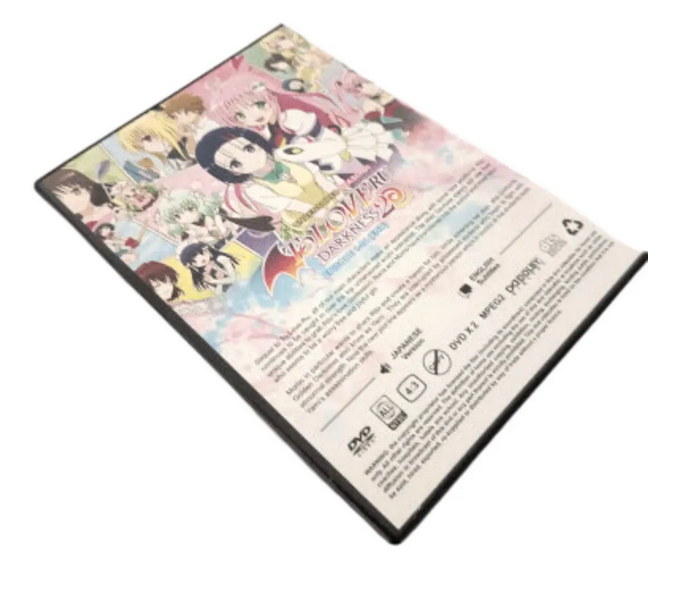 DVD To Love Ru Uncensored (Season 1 - 4). Japanese Version. English  Subtitles