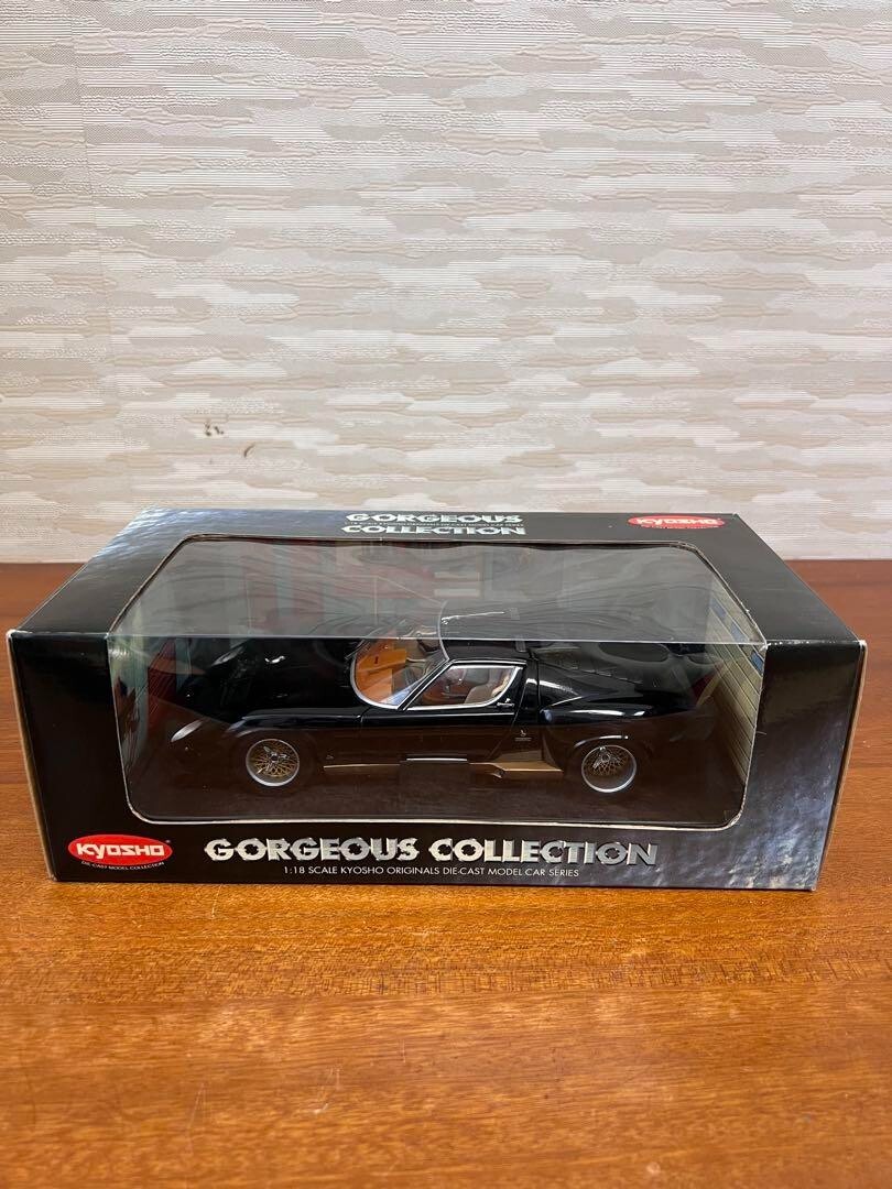 Kyosho 1/18 Lamborghini Jota SVR Black No, 08311R Used