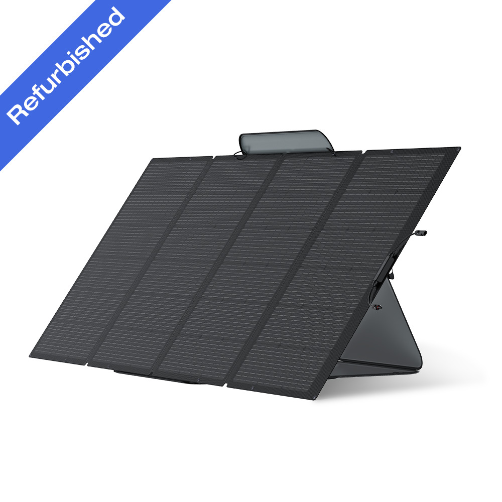 Ecoflow 160W Portable Solar Panel Kit Ip67 For Generator Certified Refurbished