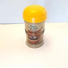 Vintage Step-Eze Sugar and Flour Shaker - Never Used!