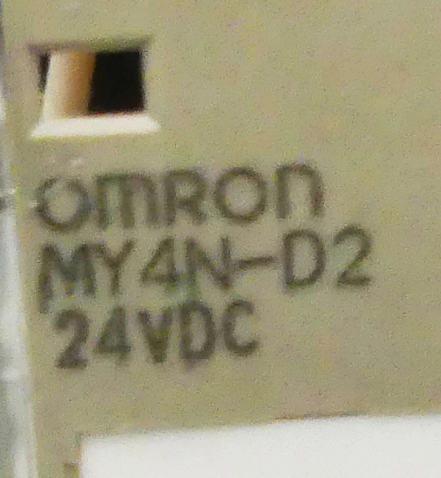 Omron MY4N-D2 elektromagnetisch 250VAC 30VDC -used- - Bild 3 von 3