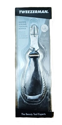 Tweezerman Barrel Spring Toenail Nipper Heavy Blade Stainless Steel 5060-R Italy