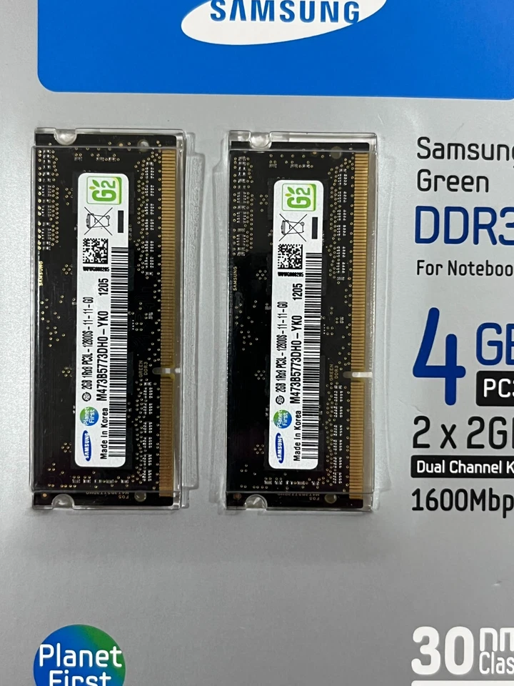 New Samsung 2GB PC3-12800 DDR3-1600MHz M473B5773DH0-YK0 SODIMM MV-3T2G3/US - Image 2 of 3