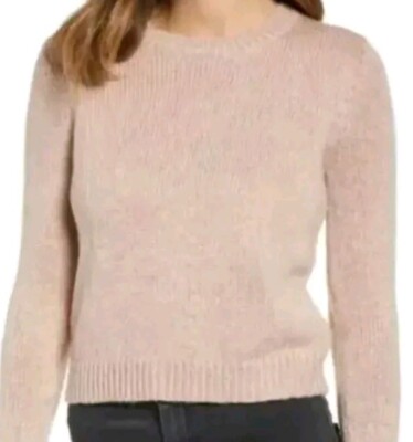 Leith Shimmer Sweater Woman Plus 2X Fairy Whimical Fairy Pink Metallic Knit New