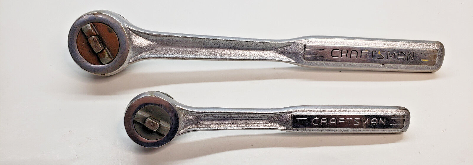 Lot of 2 Craftsman 3467231 Quick Release V Rachets 3/8 