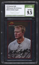 2019 Bowman Draft 1989 30th Anniversary #B30-AV Andrew Vaughn CSG 9.5 White Sox