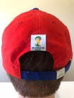 New 2014 FIFA World Cup soccer Brazil adidas red cap hat RUSSIA / POCCNR — photo 5