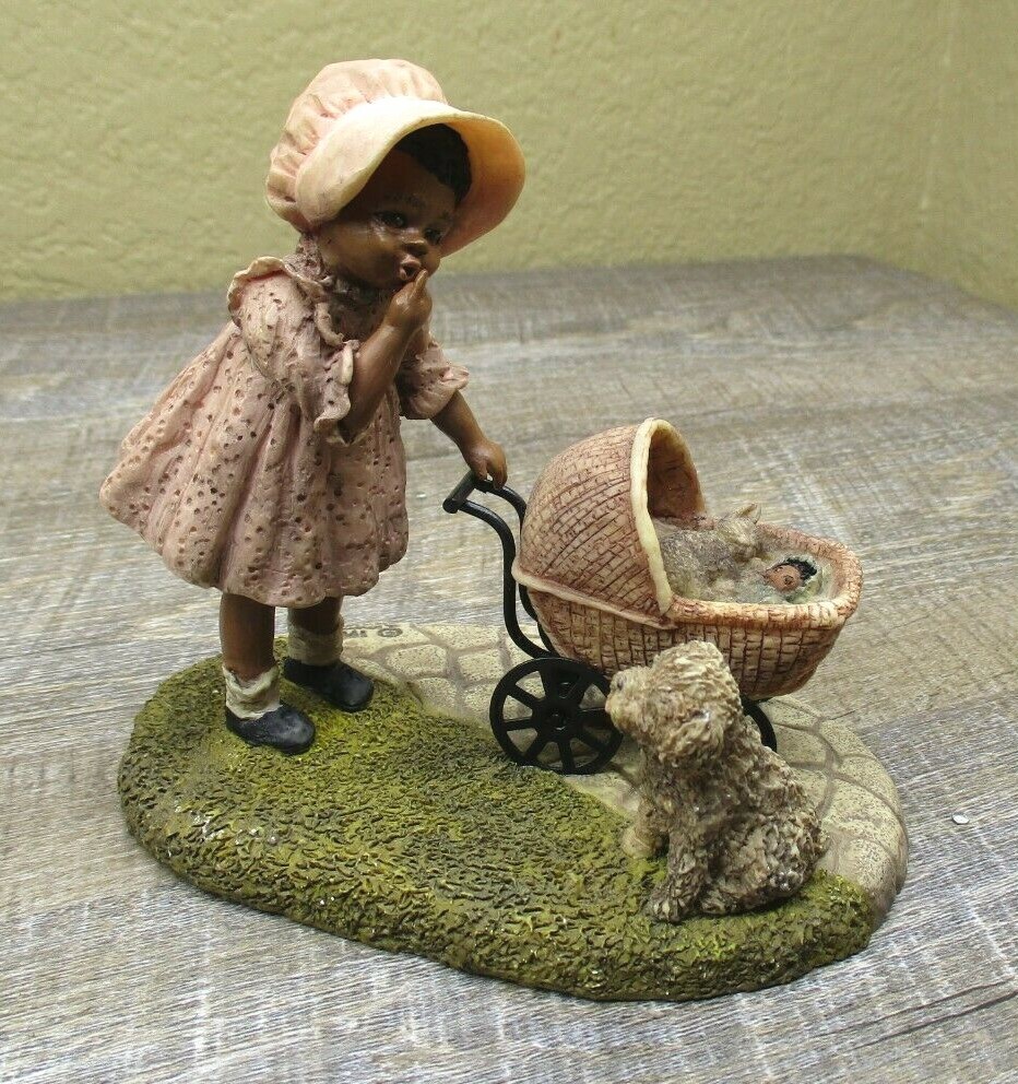 AS-IS ENESCO FIGURINE "TONYA" 1991 MISS MARTHA'S COLLECTION #00A198  4T