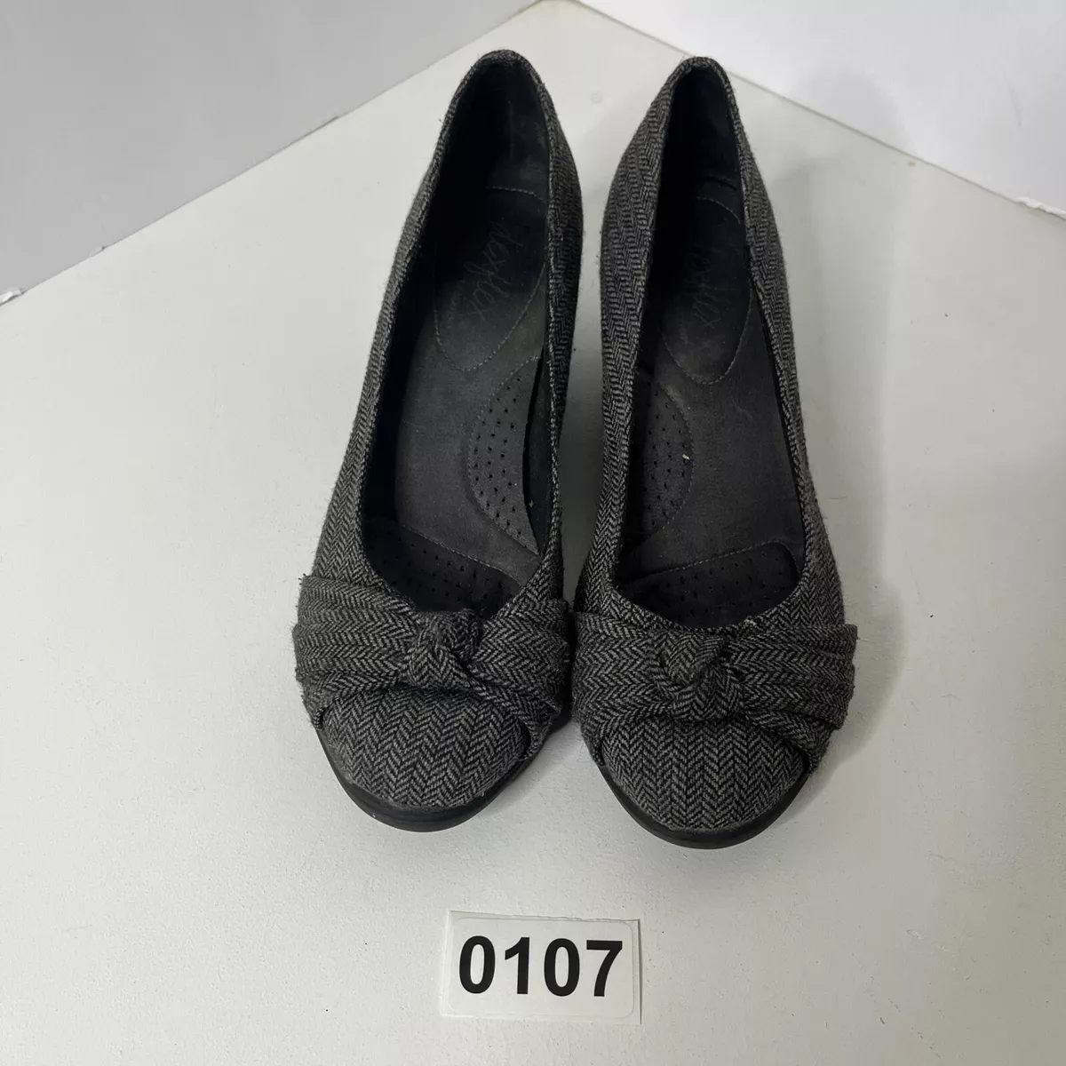 Dexflex Comfort Womens Grey Black Wedge 2