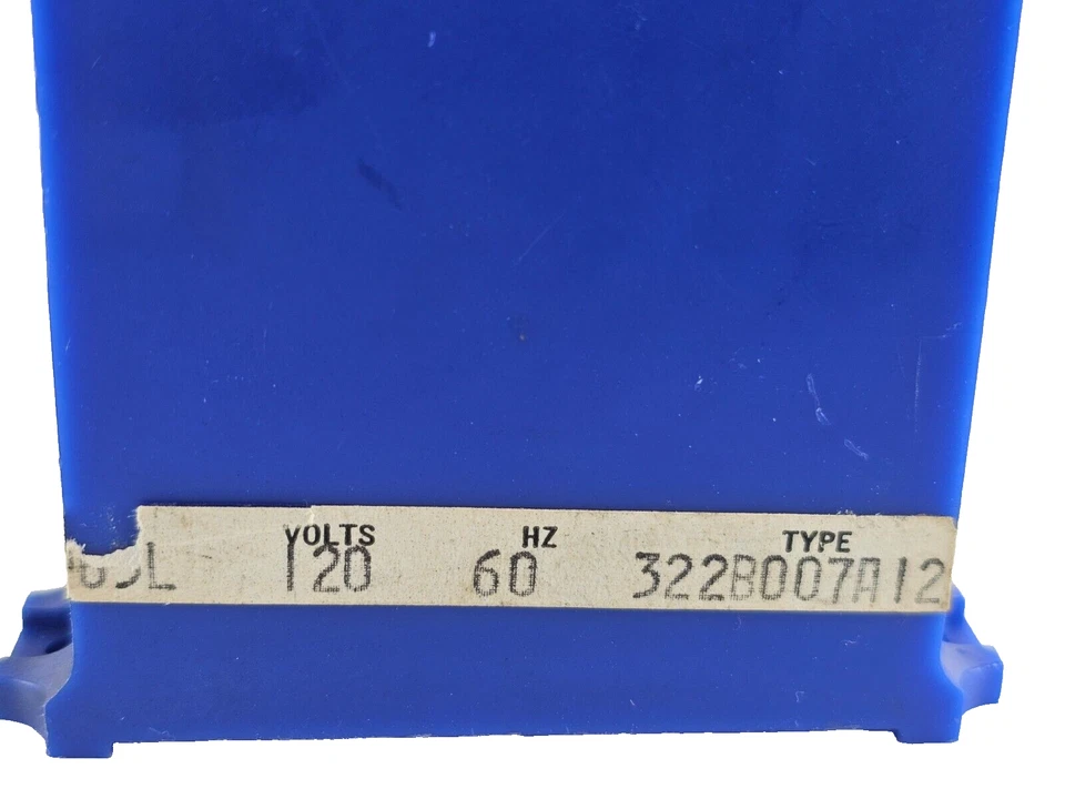 Temporizador TDR impulsado por motor Marsh Bellofram ATC 322B007A12CS 120VAC 60Hz rango de 60 segundos Foto 3 de 4