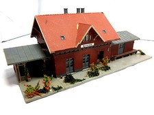 STAZIONE FERROVIARIA BLUMENFELD H0 B-97 PLASTICI DIORAMI FALLER MODELLISMO