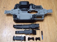 Fits Traxxas 1/16 VXL E-revo Chassis Receiver Box Battery Doors & Skid Plates