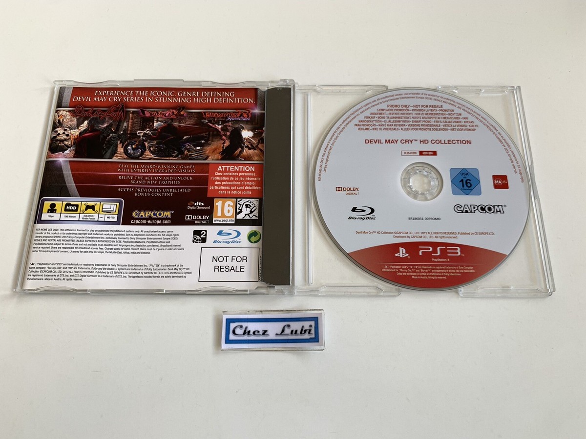Devil May Cry 3 SONY PS2 PROMO PRESS VERSION PAL