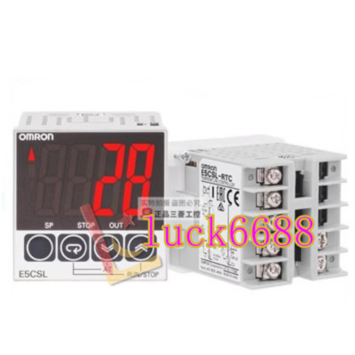 1PC NEU Omron Temperature controller E5CSL-RTC[Type K relay output] #LM