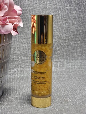 Perlier Royal Elixir Pearls of Youth Face Serum w Royal Jelly 1.6 oz. NWOB