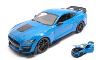 Maisto 1/18 Ford Mustang Shelby GT500 2020 Blau Statisches Modell Diecast