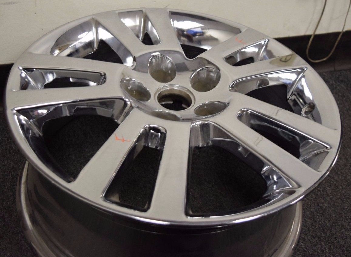07 08 09 10 Saturn Aura OEM Wheel Rim Chrome 17x7 19149985 9595611 
