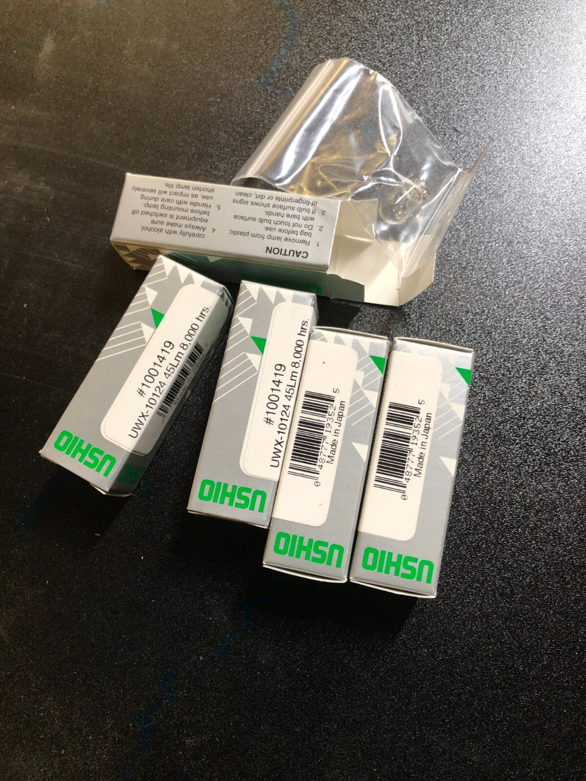 USHIO # 1001419 UWX-10124 Light Bulbs (Pack Of 5)