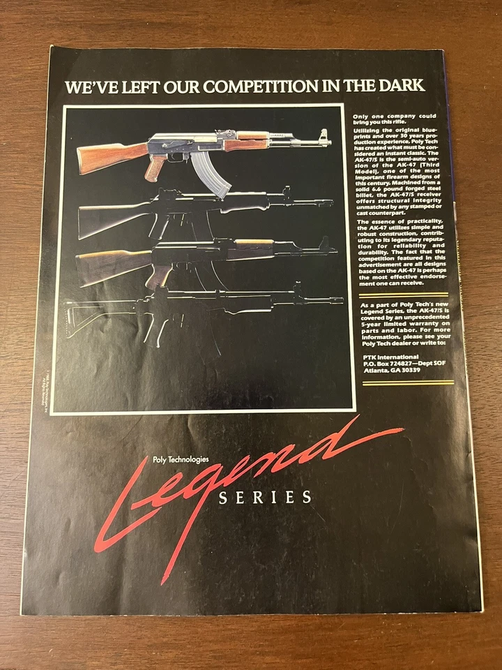 SOLDIER OF FORTUNE MAGAZINE MARCH 1989 PERU LIVE FIRE - Image 2 of 4