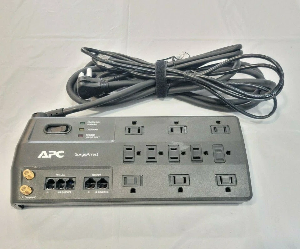 APC Performance SurgeArrest 11 Outlet with Phone (Splitter) and Coax Protection, - Image 4 of 4