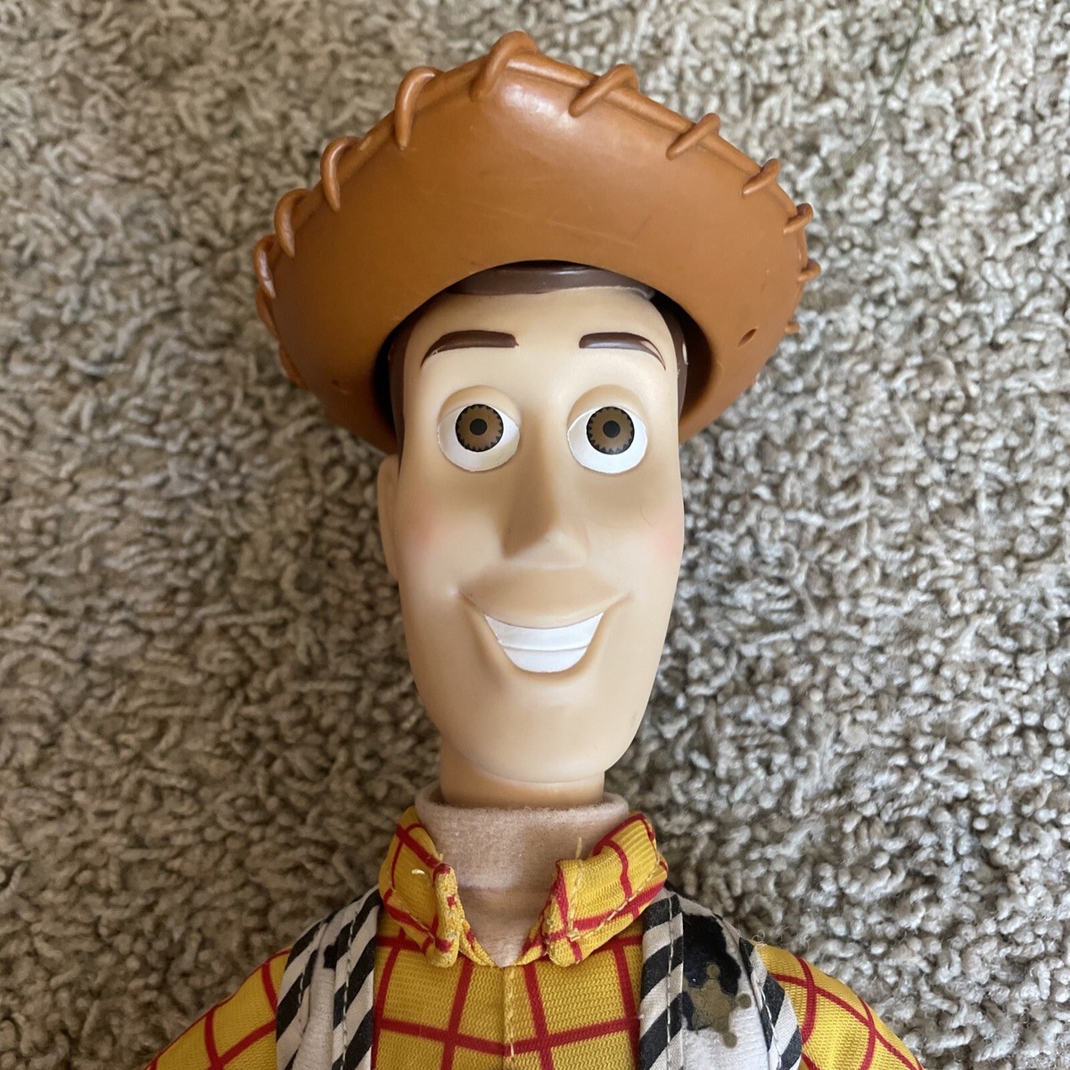 Vintage Toy Story 2 Sheriff Woody Plush Doll Disney Pixar Mattel