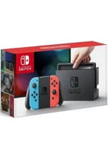 Nintendo Switch HAC-001(-01) Handheld Console - 32GB - Neon Blue/Red Joy-Con...