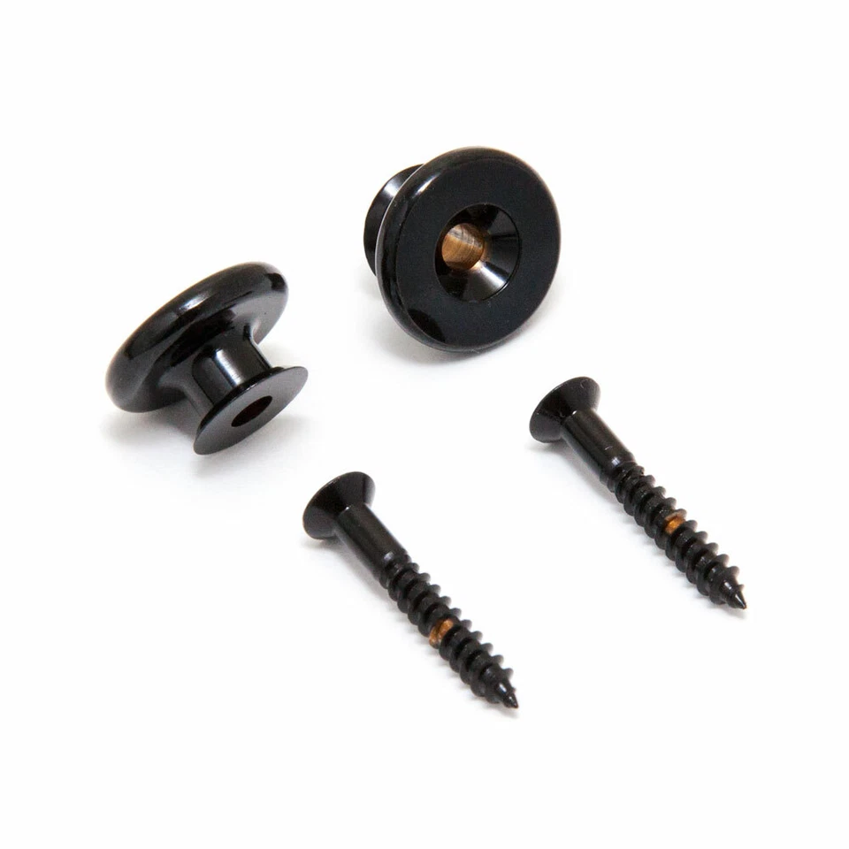 Gotoh EP-B3 Large / Oversized Strap Buttons Set of 2 (Black)
