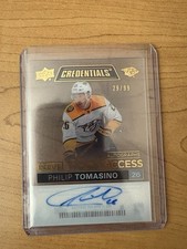 Upper Deck Credentials Debut Ticket Access Autographs Philip Tomasino 29/99