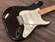 H.S.Anderson ST70 Used Sen Body Maple Neck Maple Fingerboard Black w/Soft Case