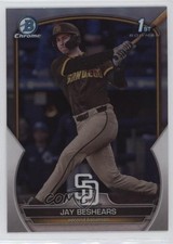 2023 Bowman Draft Chrome Refractor Jay Beshears #BDC-166 uk2