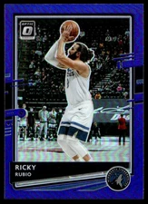 2020-21 Donruss Optic Blue Ricky Rubio Minnesota Timberwolves #138