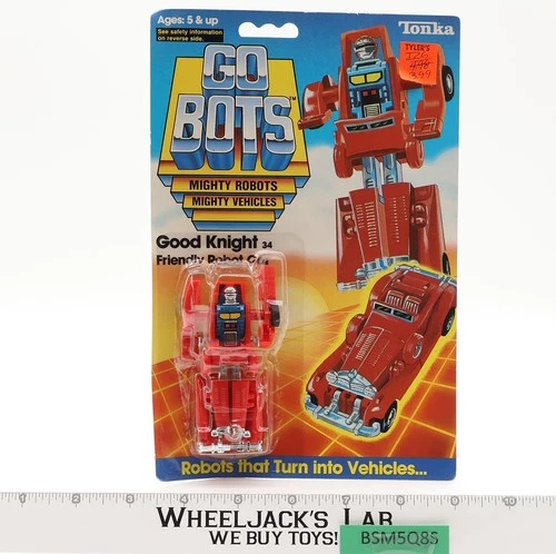 Good Knight Friendly Robot Car Gobots 1984 Tonka Action Figure NEW MOSC SEALED