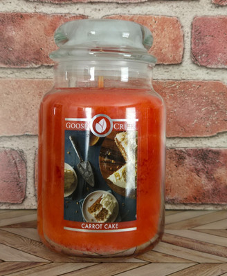 CARROT CAKE 24oz Large Jar Goose Creek Candle
