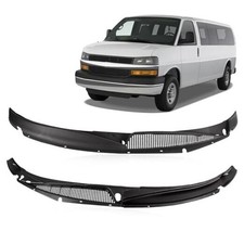 Windshield Wiper Cowl Panel Grille Compatible with 1996-2017 Chevry