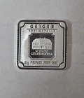5g Five Grams GEIGER EDELMETALLE .999 FeinSilber FINE SILVER Slab Bar Bullion