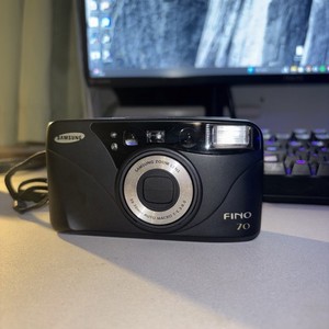Samsung Fino 70 35mm Point and Shoot Film Camera with Case (Store Box 2)