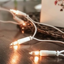 HELLUM Lichterkette Innen 20Er, 2,85M Mini Lichterkette Mit Stecker, Ersatzbirne