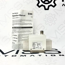 SMC PF2W504-N03-2 Flow Switch 3/8" NPT Water Digital Flow Sensor 24VDC